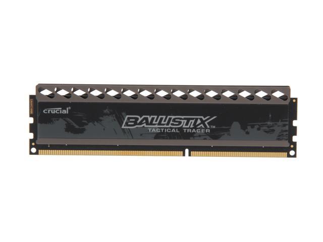 Ballistix Tactical Tracer 4GB DDR3 1866 (PC3 14900) Desktop Memory (with Orange/Blue Light) Model BLT4G3D1869DT2TXOB
