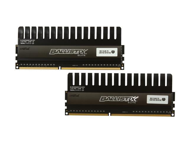 Ballistix Elite 16GB (2 x 8GB) DDR3 1866 (PC3 14900) Desktop Memory Model BLE2KIT8G3D1869DE1TX0