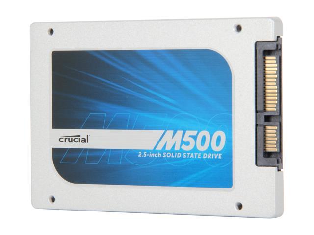 Crucial M500 CT120M500SSD1 7mm (with 9.5mm adapter) 2.5" 120GB MLC Internal Solid State Drive (SSD)