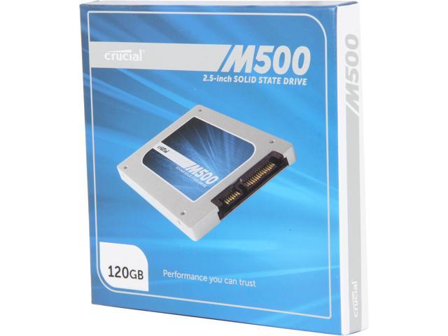 Crucial M500 480GB SATA 2.5-Inch 7mm (with 9.5mm adapter) Internal Sol 
