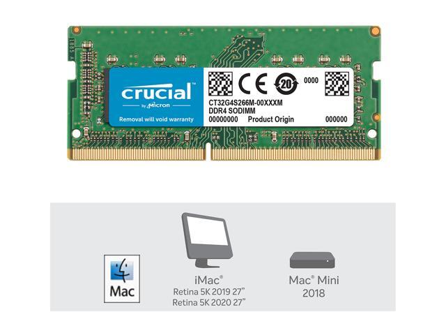 Questions & Answers: Crucial 32GB 260-Pin DDR4 SO-DIMM DDR4 2666