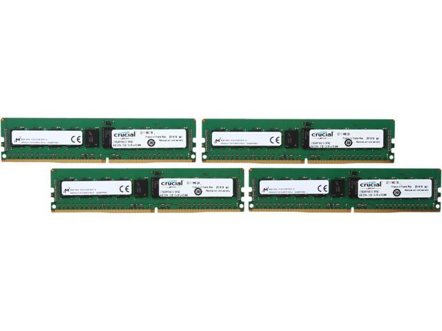 Crucial 32GB (4 x 8GB) ECC DDR4 2133 (PC4 17000) Server Memory Model CT4K8G4RFS4213