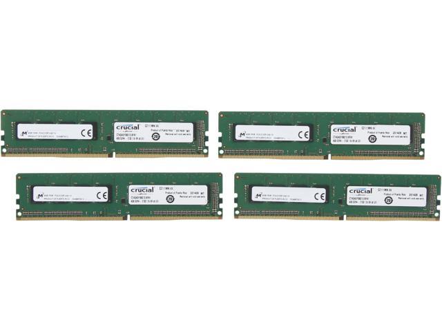 Crucial 16GB (4 x 4GB) DDR4 2133 (PC4 17000) Desktop Memory Model CT4K4G4DFS8213