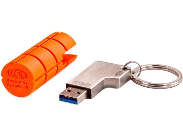 LaCie 32GB RuggedKey USB 3.0 Flash Drive 256bit AES Encryption Model LAC9000147