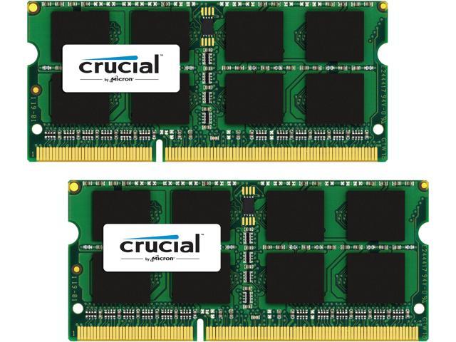 Crucial 16GB (2 x 8GB) DDR3L 1866 (PC3L 14900) Unbuffered Memory for Mac Model CT2K8G3S186DM