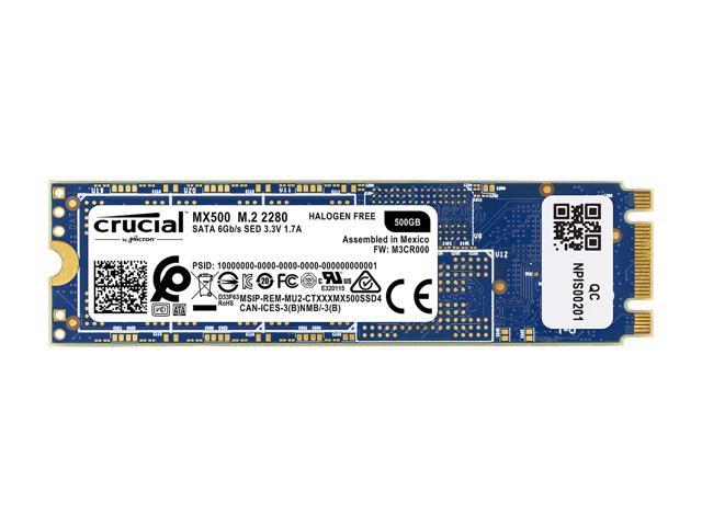 lodret Becks berømmelse Crucial MX500 500GB 3D NAND SATA M.2 Internal SSD - Newegg.com