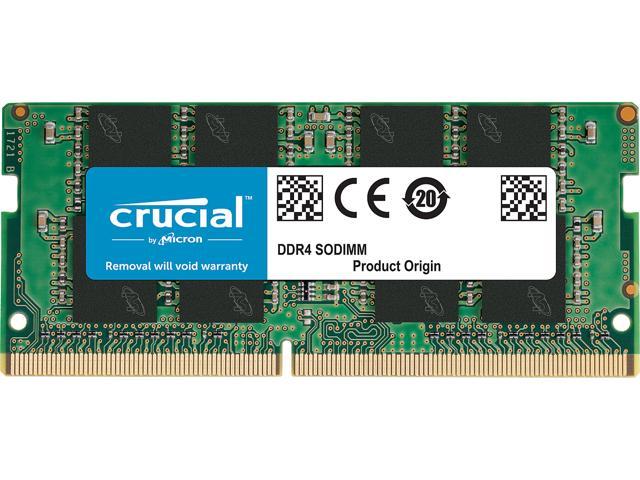 Crucial 16GB 260-Pin DDR4 SO-DIMM DDR4 3200 (PC4 25600) Laptop Memory Model CT16G4SFD832A
