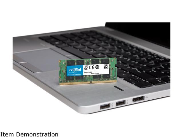 Crucial 32GB (2 x 16GB) 260-Pin DDR4 SO-DIMM DDR4 3200 (PC4 25600) Laptop  Memory Model CT2K16G4SFD832A