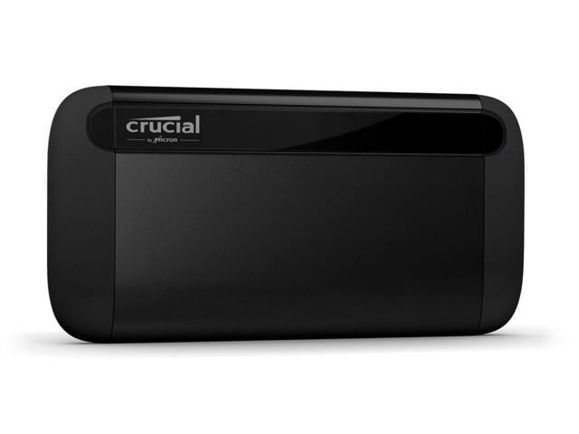 Crucial X8 1TB Portable SSD - Up to 1050 MB/s - USB 3.2 - External Solid State Drive, USB-C, USB-A - CT1000X8SSD9