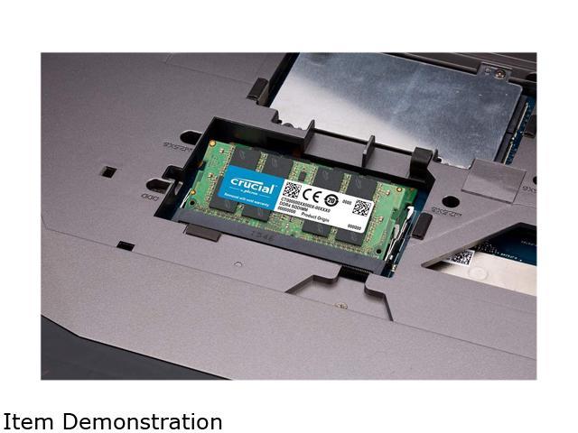 Crucial 64GB Kit (32GBx2) DDR4 2666 MT/s CL19 SODIMM 260-Pin Memory -  CT2K32G4SFD8266