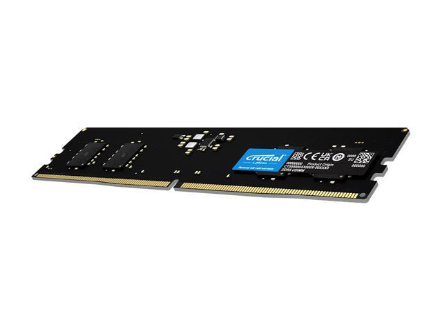 Crucial 8GB DDR5 4800 (PC5 38400) Desktop Memory Model CT8G48C40U5 -  Newegg.com