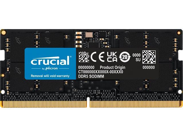 Crucial 32GB 262-Pin DDR5 SO-DIMM DDR5 4800 (PC4 38400) Laptop