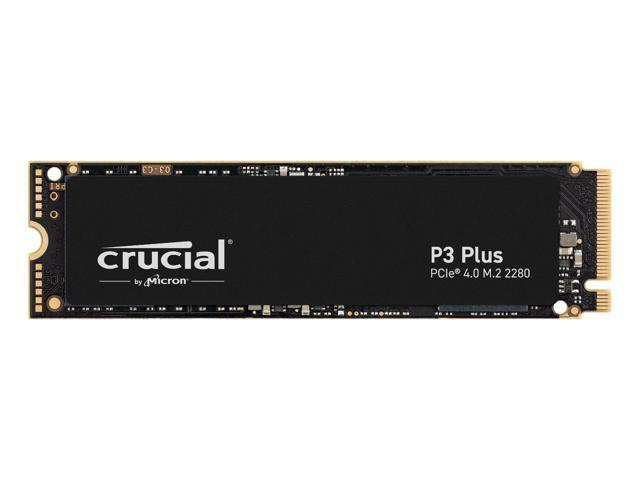 Crucial P3 Plus 2TB PCIe 4.0 3D NAND NVMe M.2 SSD, up to 5000MB/s - CT2000P3PSSD8