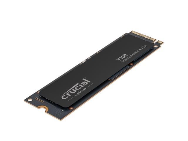 Crucial T700 1TB PCIe Gen5 NVMe M.2 SSD, CT1000T700SSD3