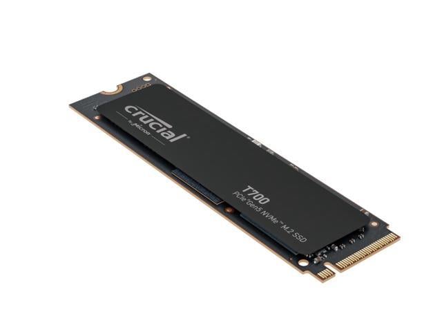  Crucial T700 4TB Gen5 NVMe M.2 SSD - Up to 12,400 MB/s -  DirectStorage Enabled - CT4000T700SSD3 - Gaming, Photography, Video Editing  & Design - Internal Solid State Drive : Electronics