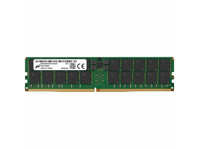 Micron 64GB DDR5 SDRAM - ECC - Registered - DDR5 4800 - Dual Rank