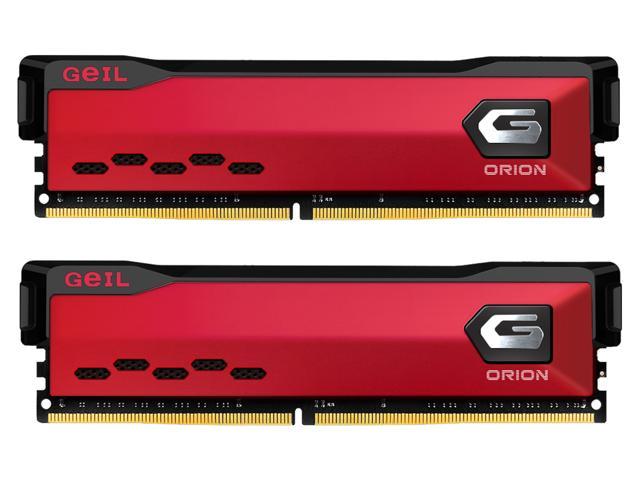 GeIL ORION 32GB (2 x 16GB) 288-Pin PC RAM DDR4 3000 (PC4 24000) Desktop Memory Model GAOR432GB3000C16ADC
