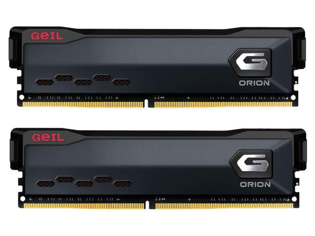 GeIL ORION 32GB (2 x 16GB) 288-Pin PC RAM DDR4 3000 (PC4 24000) Intel XMP 2.0 Desktop Memory Model GAOG432GB3000C16ADC