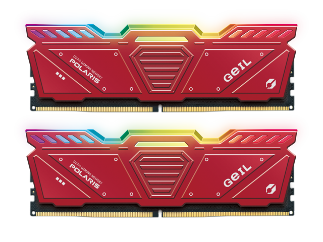 GeIL Polaris RGB SYNC 32GB (2 x 16GB) DDR5 5600 (PC5 44800) Desktop Memory Model GOSR532GB5600C38ADC