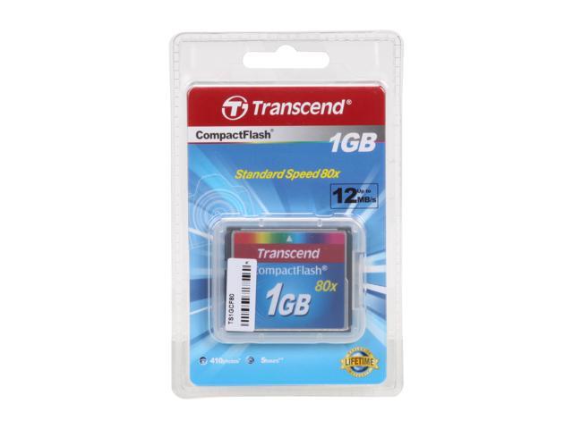 Transcend 1GB Compact Flash (CF) Flash Card Model TS1GCF80 - Newegg.ca