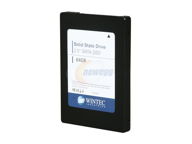 Wintec N1 Series 2.5" 64GB SATA II MLC Internal Solid State Drive (SSD) 33121322