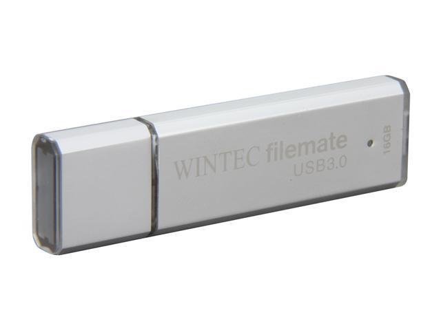 Wintec FileMate 16GB USB 3.0 Flash Drive Model 3FMSP02U3SL-16G-R