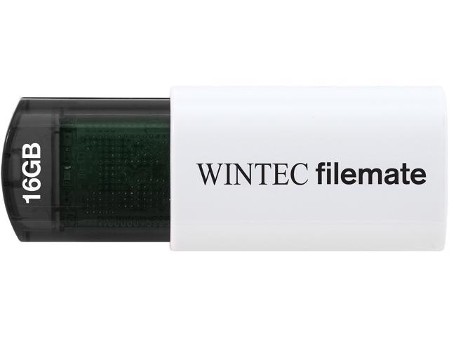 Wintec FileMate Mini Plus 16GB USB Flash Drive Model 3FMUSB16GMPBK-R