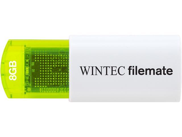 Wintec 8GB FileMate Mini Plus USB 2.0 Flash Drive (3FMUSB8GMPGN-R)
