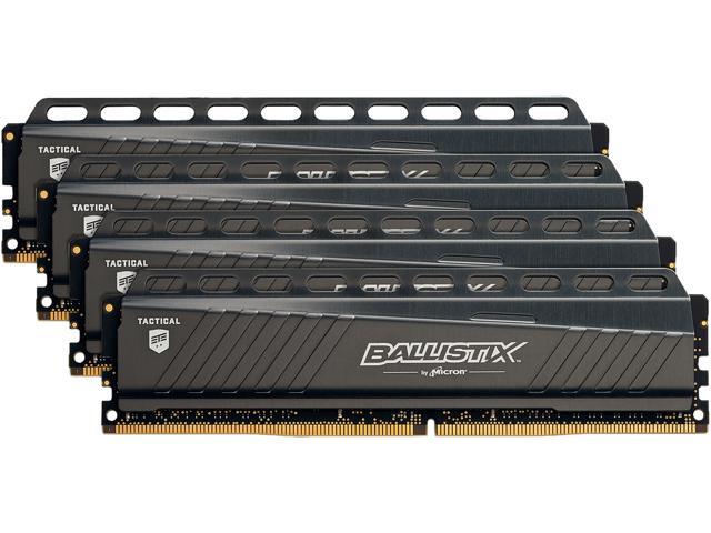 Ballistix Black 16 Go (2 x 8 Go) DDR4 2666 MHz CL16 - Mémoire PC - | Muséericorde