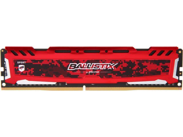 Ballistix Sport LT 8GB DDR4 3000 (PC4 24000) Desktop Memory Model BLS8G4D30AESEK