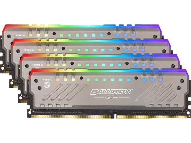 Crucial Ballistix Tactical Tracer Rgb Mhz Ddr Dram Desktop Gaming