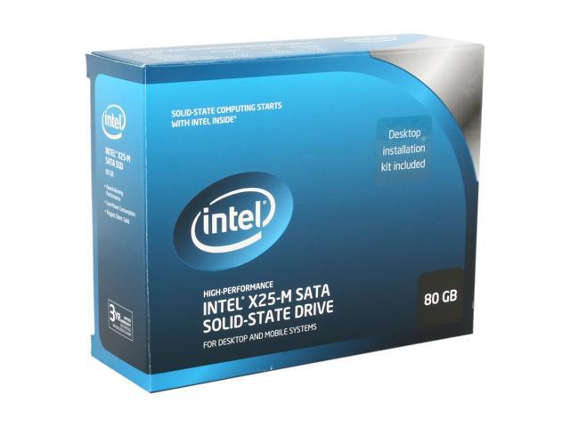 Intel X25-M 2.5" 80GB SATA II MLC Internal Solid State Drive (SSD) SSDSA2MH080G2K5