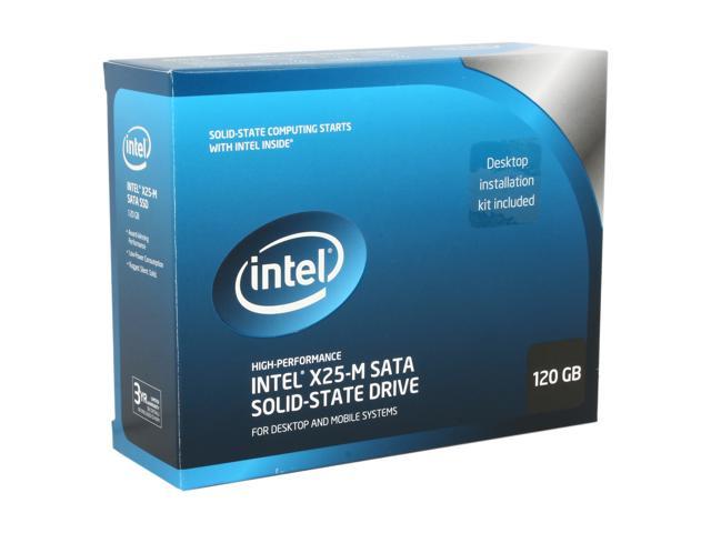 Intel X25-M 2.5" 120GB SATA II MLC Internal Solid State Drive (SSD) SSDSA2MH120G2K5