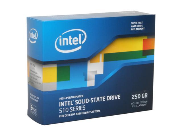 Intel 510 Series (Elm Crest) 2.5" 250GB SATA III MLC Internal Solid State Drive (SSD) SSDSC2MH250A2K5