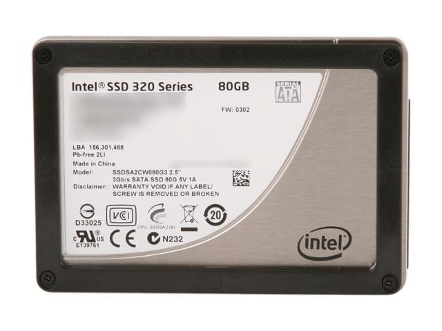 Intel 320 Series 80GB SATA II MLC Internal Solid State Drive (SSD) Internal SSDs - Newegg.com