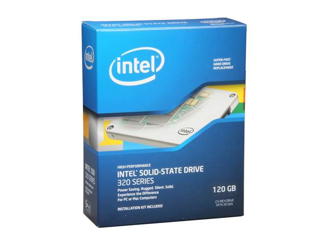 Intel 320 Series 2.5" 120GB SATA II MLC Internal Solid State Drive (SSD ...