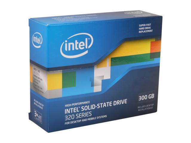 Intel 320 Series 2.5" 300GB SATA II MLC Internal Solid State Drive (SSD) SSDSA2CW300G3K5
