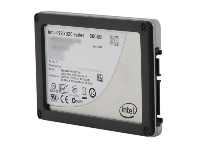 Intel 3 Series 2 5 600gb Sata Ii Mlc Internal Solid State Drive Ssd Ssdsa2cw600g3k5 Newegg Com