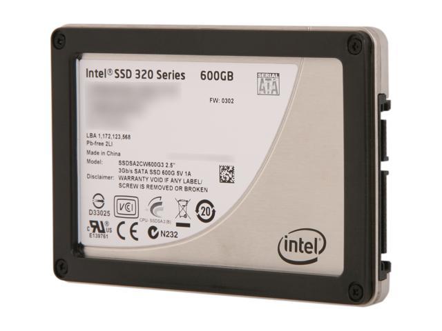 Ошибка intel 320 series ssd