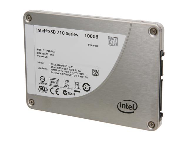 Intel 710 Series ( Lyndonville) 2.5" SATA II eMLC SSDSA2BZ100G301