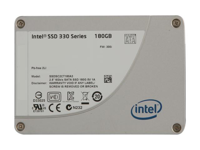 Intel 330 Series Maple Crest 2.5" SATA III MLC Internal State Drive (SSD) SSDSC2CT180A3K5 Internal - Newegg.com
