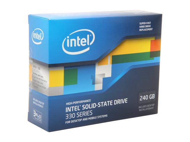 Intel 330 Series 2.5" 240GB SATA III MLC Internal Solid State Drive (SSD) SSDSC2CT240A3K5
