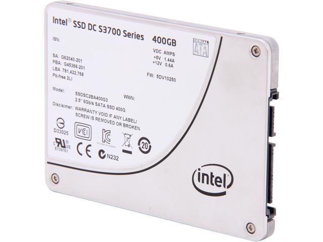 Intel DC S3700 Series Taylorsville SSDSC2BA400G301 2.5" 400GB SATA III MLC Internal Solid State Drive (SSD)