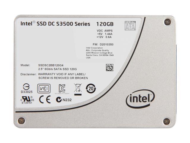 Intel DC S3500 2.5" 120GB 3.0 6Gb/S MLC Solid State Drive Enterprise SSDs - Newegg.com