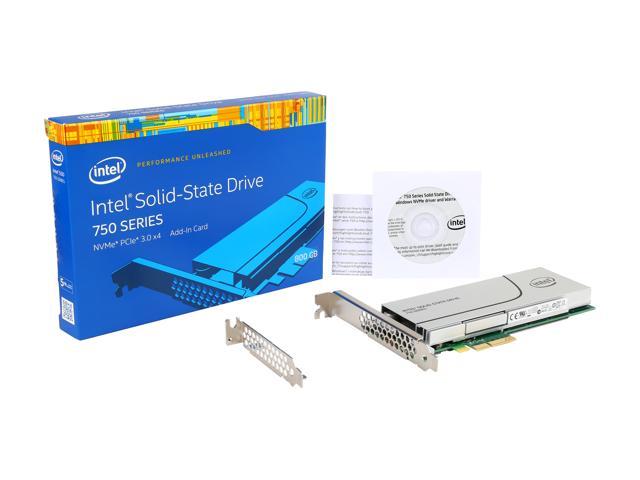 Intel Single Pack 400GB 750 Series Solid State Drive PCIE Full Height - 1
