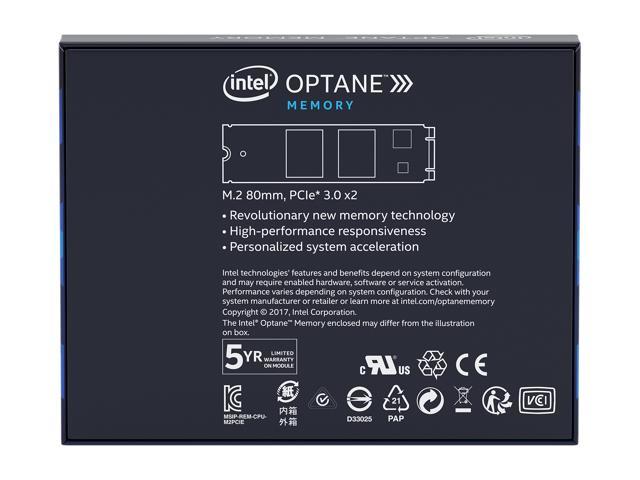 Intel Optane Memory M.2 2280 16GB PCIe Module - Newegg.com