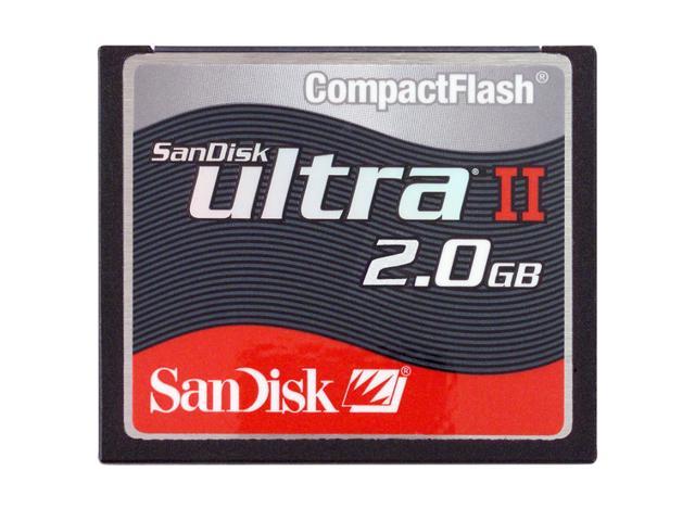 SanDisk Ultra II 2GB Compact Flash (CF) Flash Card Model SDCFH-2048-901