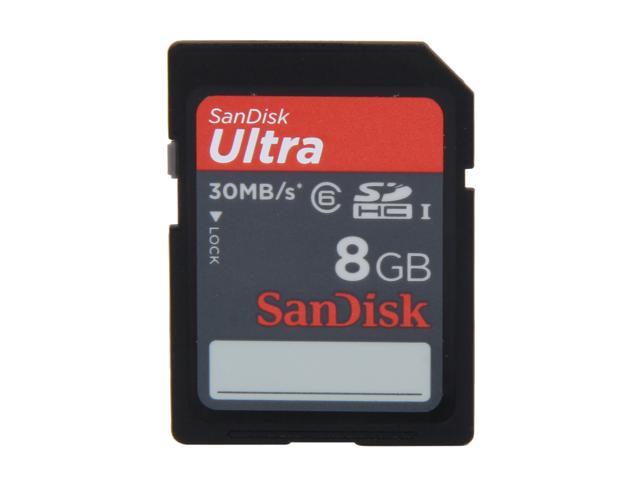 SanDisk Ultra 8GB Secure Digital High-Capacity (SDHC) Flash Card Model ...