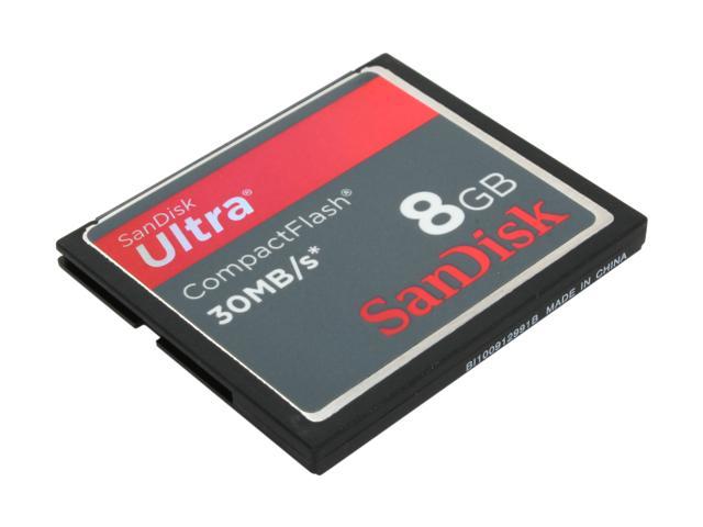 SanDisk Ultra 8GB Compact Flash (CF) Flash Card