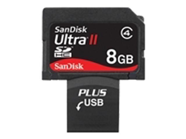 SanDisk 8GB SDHC Plus USB Flash Card Model SDSDPH-008G-A11 - Newegg.com